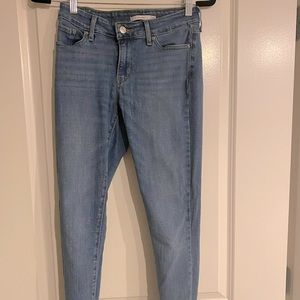 Mid Wash Denim Jeans - Levi brand- size 26